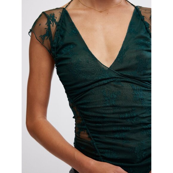 FREE PEOPLE Lacey In Love Cami / Pine Grove - Picture 3 of 6